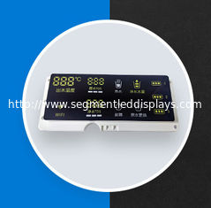 جهاز تحكم في تنقية المياه شاشة عرض LED مشتركة 86 * 54 مم ثلاثي الألوان